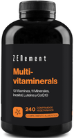 zenement multivitaminerals 240 comprimidos vegetarianas