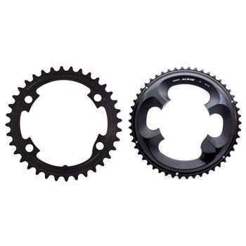 SHIMANO | Plato 105 R7000 2x11v - Plato de carretera SHIMANO 105, modelo FC-R7000 Velocidades: 11 Brazos: 4