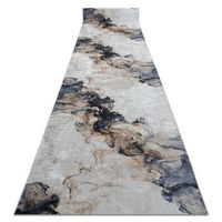 alfombra de pasillo con refuerzo de goma lotus shadows 37550 abstracci 100x280 cm