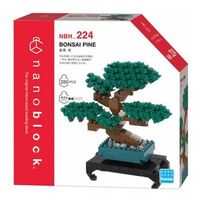 nanoblock bonsai pino 280uds