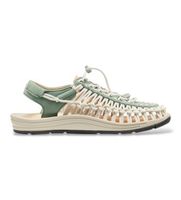 keen para mujer 1032190 sandalias uneek beige 36 plano cordones casual