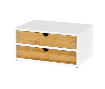 Sobuy estante cafetera, soporte para cápsulas de café o bolsas de té, con 2 cajones  frg180-wn