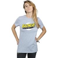 the big bang theory camiseta bazinga para mujer
