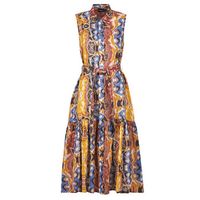 desigual vestido largo bugs lacroix para mujer