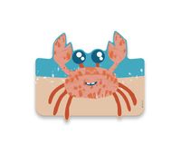 mantel individual infantil cangrejo - multicolor - 30x46 cm