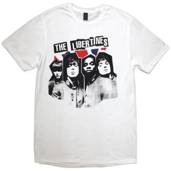Libertines - The Camiseta manga larga Rip Flag Xerox para mujer