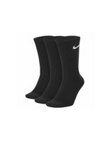 calcetines de fitness nike everyday lightweight crew hombre negro x3