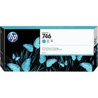 hp 746 p2v80a cyan original designjet ink cartridge
