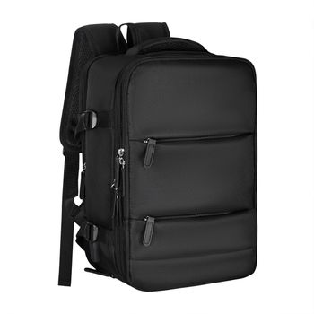 T-Lovendo Mochila de Viaje Cabina Avión 40x20x25 Cm 20L, Ryanair, Negro