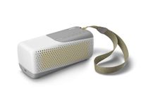 philips altavoz inalambrico bluetooth tas4807w00 altavoz ip67 portatil resistente al agua y con microfono integrado para llamadas hasta 12 horas de reproduccion en color blanco