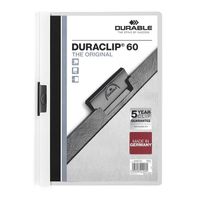 durable duraclip portafolios blanco para 60 paginas