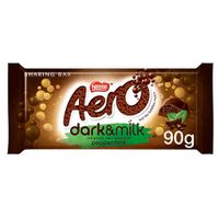 nestle aero dark and milk peppermint block