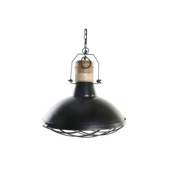 Lampara Techo Hierro Mango 52x52x57 Negro