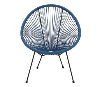 Silla jardín acapulco iv color azul