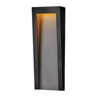 aplique de pared de exterior led taper l 105w