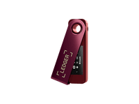 lector de tarjetas - ledger nano s plusr pantalla oled chip elemento seguro st33k1m5 magenta