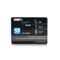 glucorx nexus glucose test strips 50s