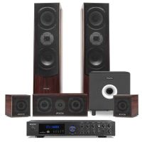 fenton cine en casa 51 bluetooth subwoofer 10 karaoke amplificador 5 canales