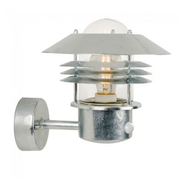 Aplique de exterior con sensor vejers up galvanizado