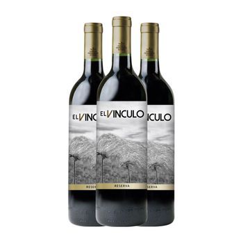 El Vínculo Vino Tinto La Reserva 75 Cl 14.5% Vol. (pack De 3 Unidades)