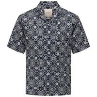 only  sons camisa manga corta onscaiden fit para hombre