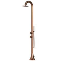 piscina sined luna d rose gold nautica acero inoxidable ducha de mano agua caliente y fria