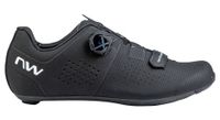 zapatillas de carretera para hombre northwave storm carbon negro