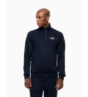 ea7 para hombre 8npm35pjvtz sudadera core identity de mezcla marino l casual algodon