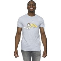 disney camiseta beauty and the beast para hombre