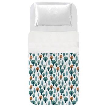 Colcha Ajustable Infantil Bosque -  Cama105x200