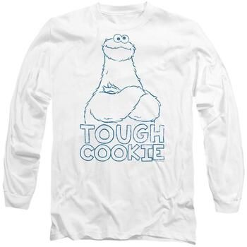 Sesame Street Camiseta manga larga Tough Cookie para mujer