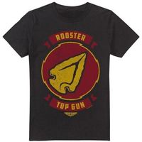 top gun camiseta rooster call sign para hombre