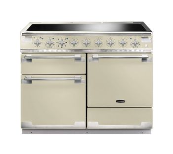 RANGEMASTER Elise 110 Electric Induction Range Cooker - Cream & Chrome, Cream