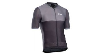 Maillot de manga corta northwave storm air negro oscuro