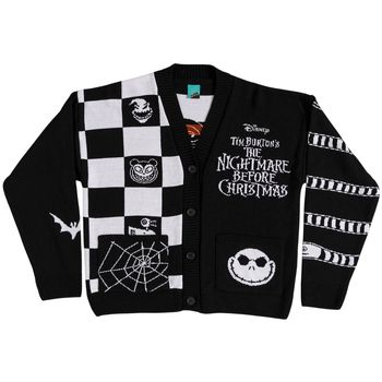 Nightmare Before Christmas Chaqueta de punto TT1069 para hombre