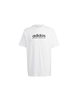 Camiseta hombre Corte holgado Cuello redondo 100% algodón adidas