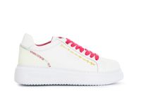zapatillas deportivas con costuras decorativas en contraste white combo 36