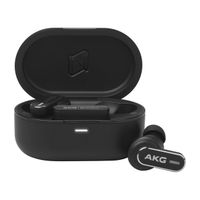 auriculares akg inalambricos bluetooth 53 con cancelacion de ruido microfono y hi-res audio negro