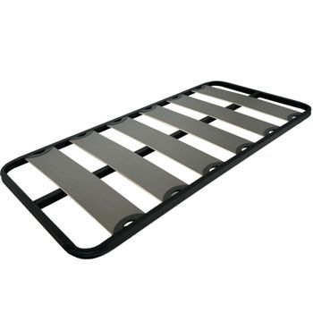 Somier 90x190 Tubo Acerado 40x30 Mm Láminas Chopo Sistema Anti-ruido Sin Pata