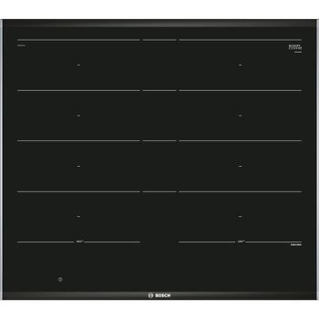 Bosch Serie 8 PXY675DC1E Placa de Inducción Flex 4 Zonas 60cm Negra