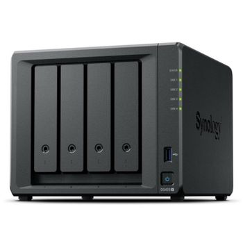 NAS Synology DiskStation DS425+ 4 bahías 2GB DDR4 2.5GbE Intel Celeron J4125 M.2 NVMe torre