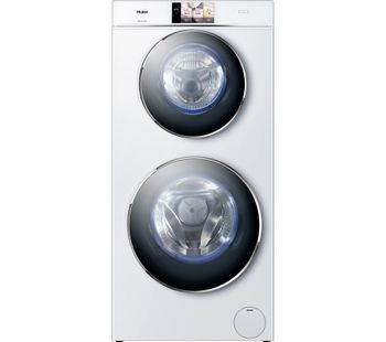 Duo HWD120-B1558U WiFi-enabled 12 kg Washer Dryer - White, White