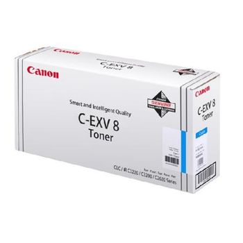 Canon C-EXV8 (7628A002) Cyan Original Laser Toner Cartridge