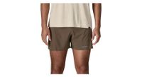pantalones cortos patagonia strider pro   5 in  hombre marron