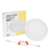 plafon led 12w 930lm 6000k circular 40000h