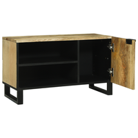 gabinete de tv  muebles de salon 80x315x46 cm de madera maciza y madera ingenieria cfw40010