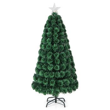 Árbol De Navidad Artificial De 150 Cm Con 8 Modos De Iluminación Árbol De Navidad De Fibra Óptica De Fibra Óptica