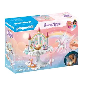 PLAYMOBIL Princess Castillo Arcoíris en las nubes, Juego de figuras +4 años - 71359
