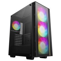 deepcool matrexx55 v4 c cristal templado usb 32 negra