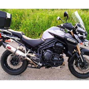 Silenciador de escape Triumph Tiger 1200 E3 Mass Oval